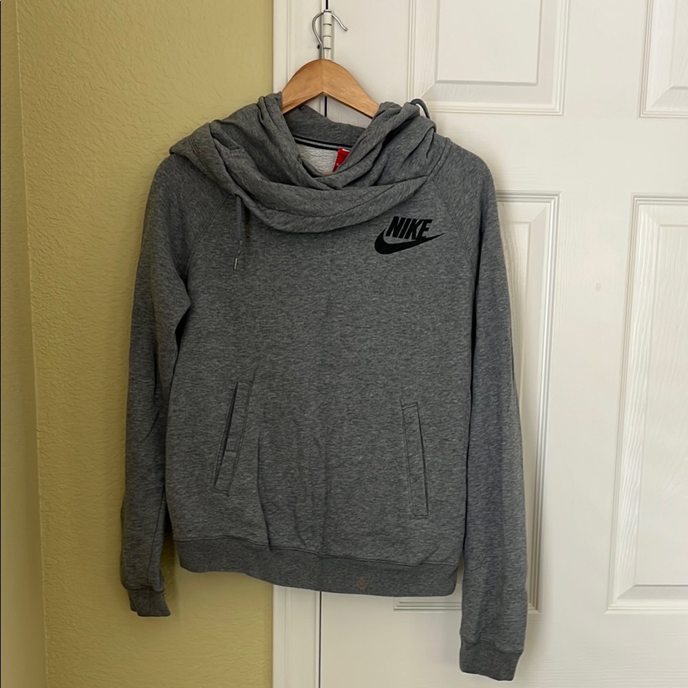 Nike Women's Heather Gray Hoodie